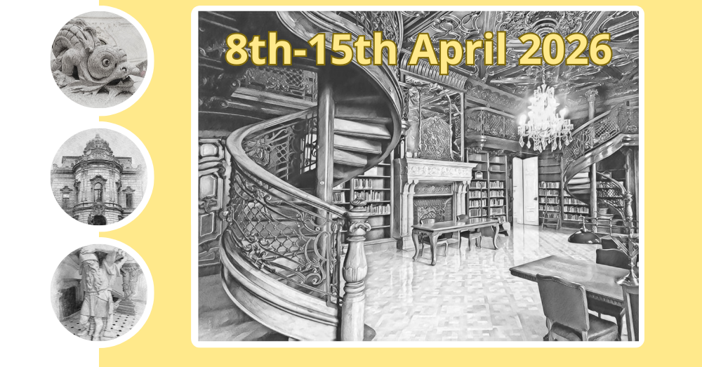 palace rooms of the Central Library