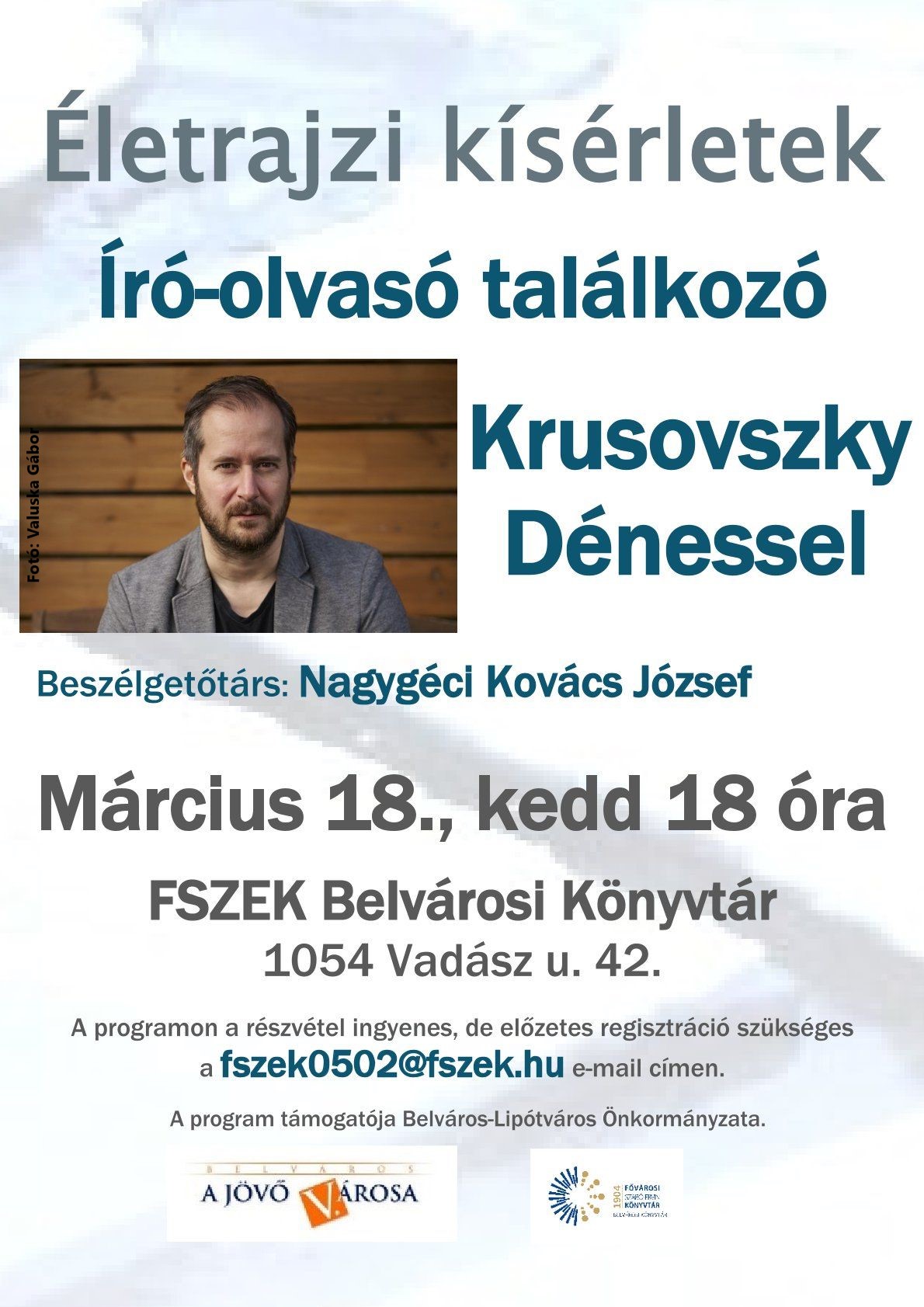 A program plakátja