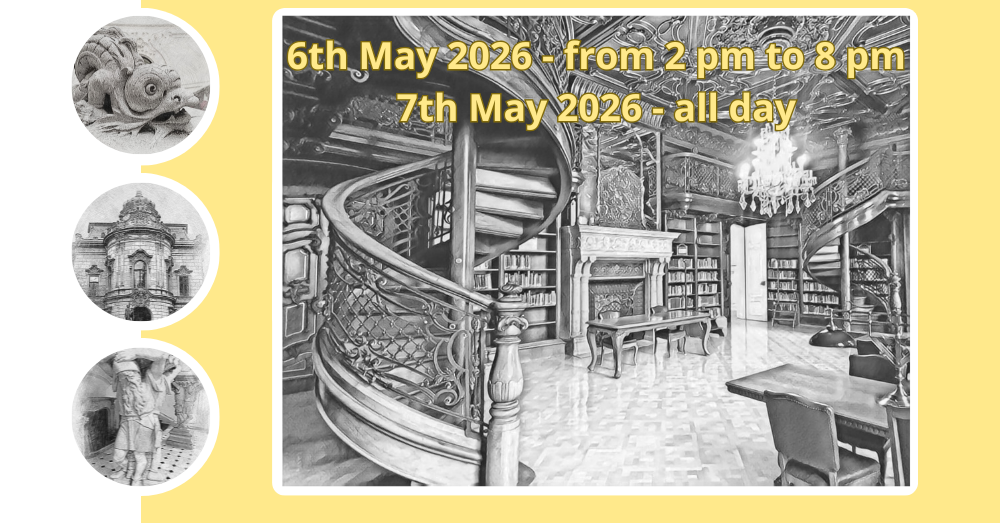 palace rooms of the Central Library