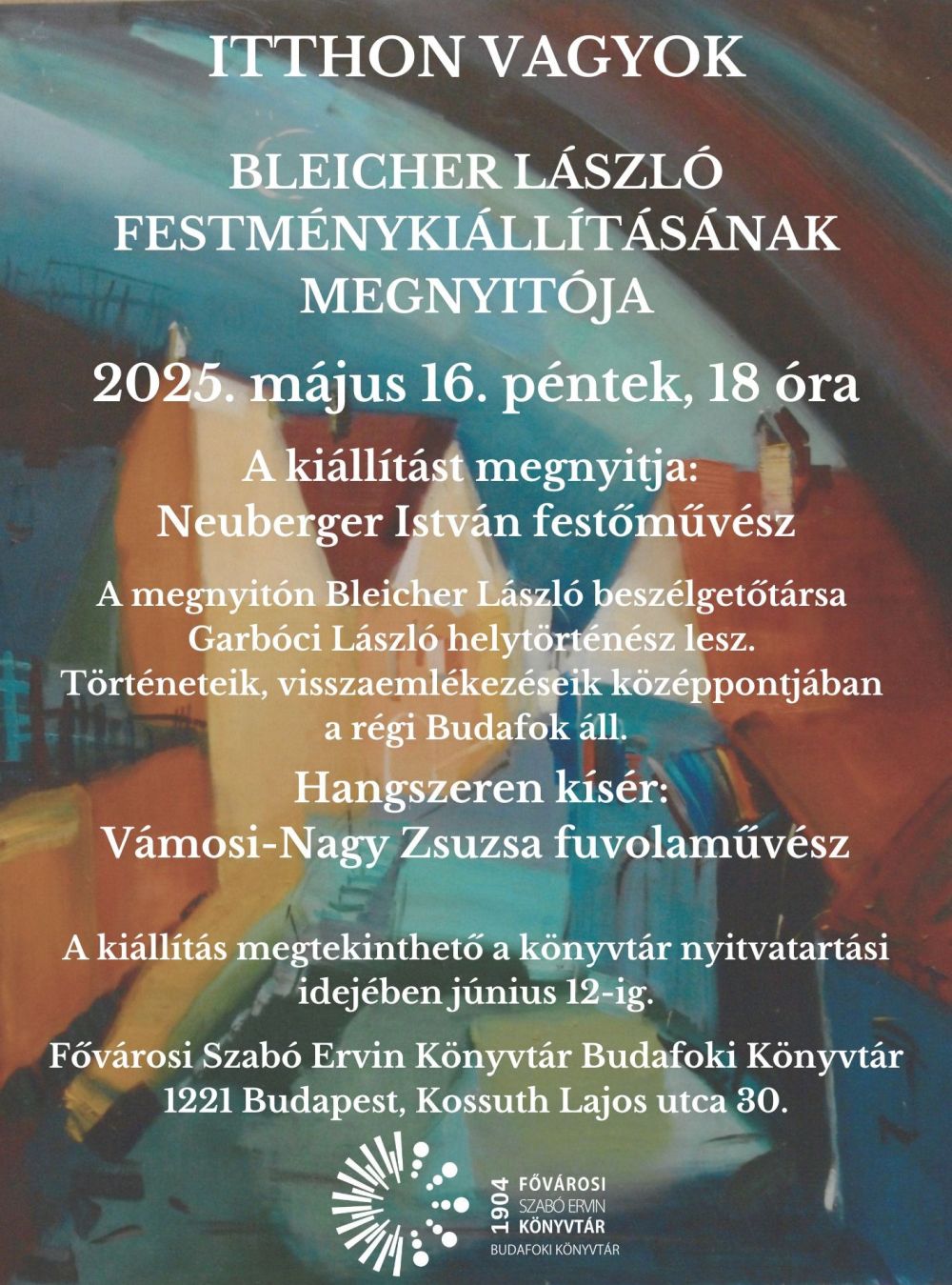 A program plakátja