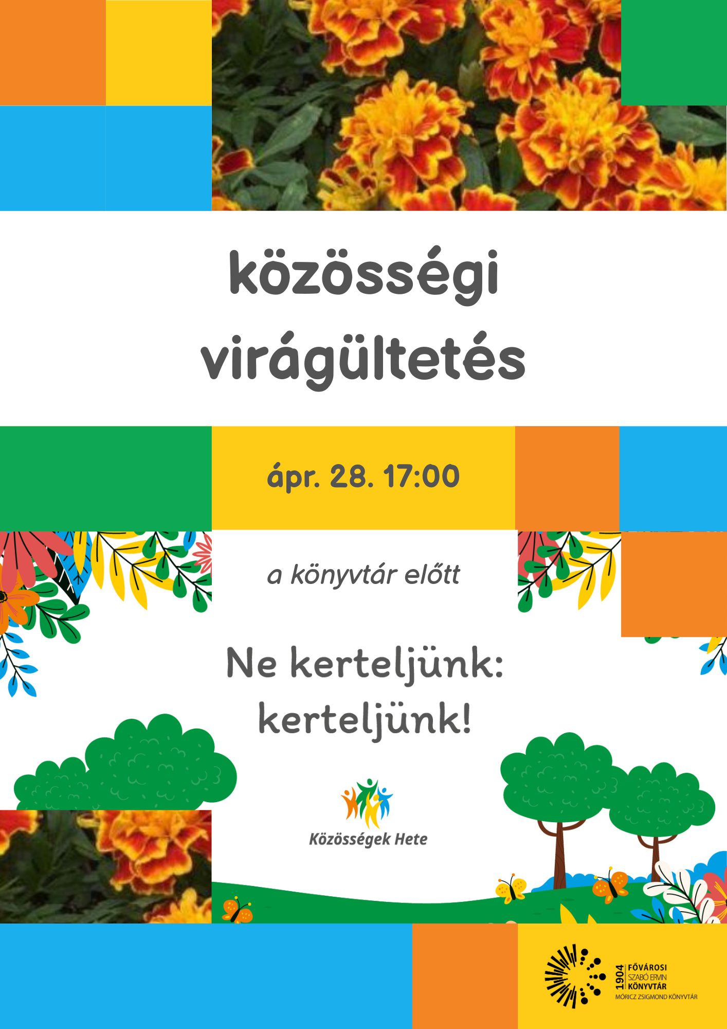 A program plakátja