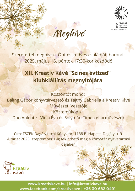 Plakát - bodzavirágok közelről