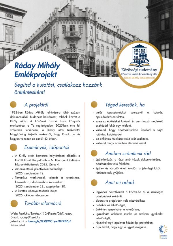 Ráday Emlékprojekt