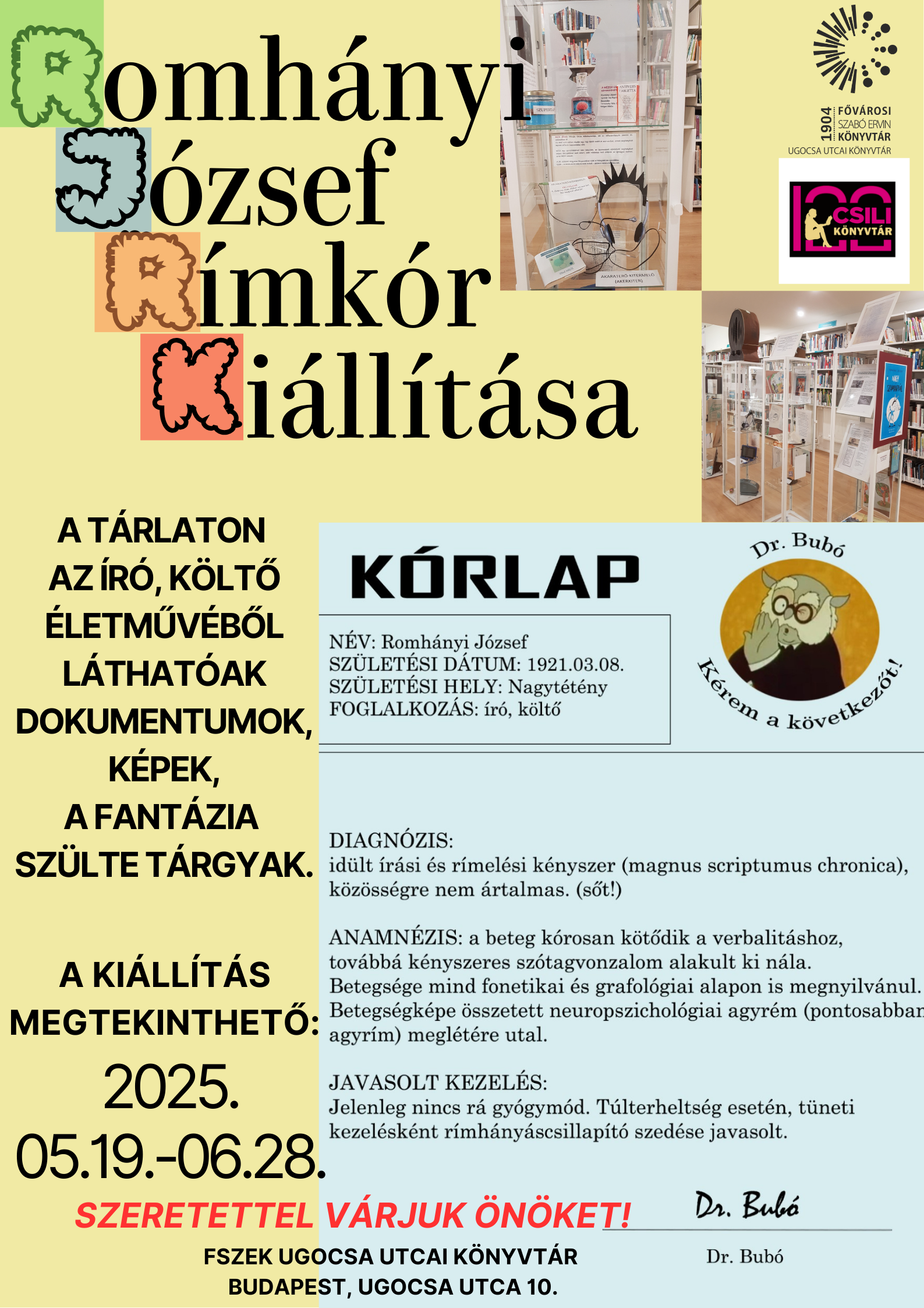 a program plakátja a cikkben szereplő információkkal
