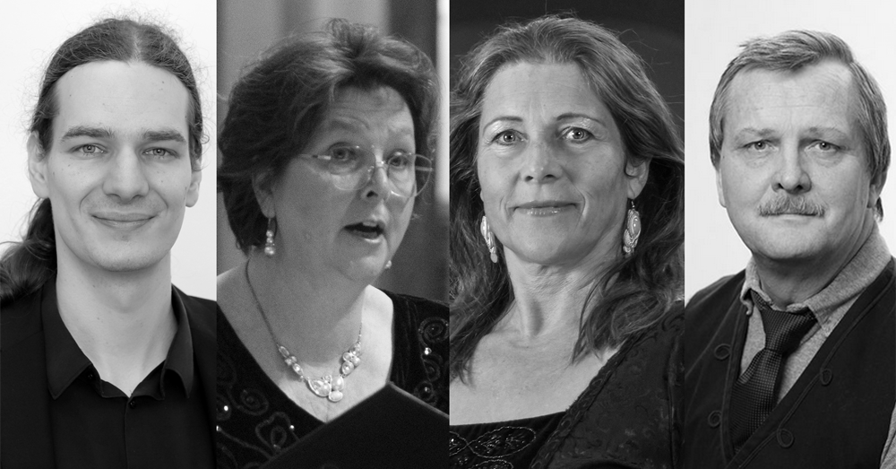 Sirákné Kemény Kinga, Barlay Zsuzsanna, Deák Péter és Király Miklós