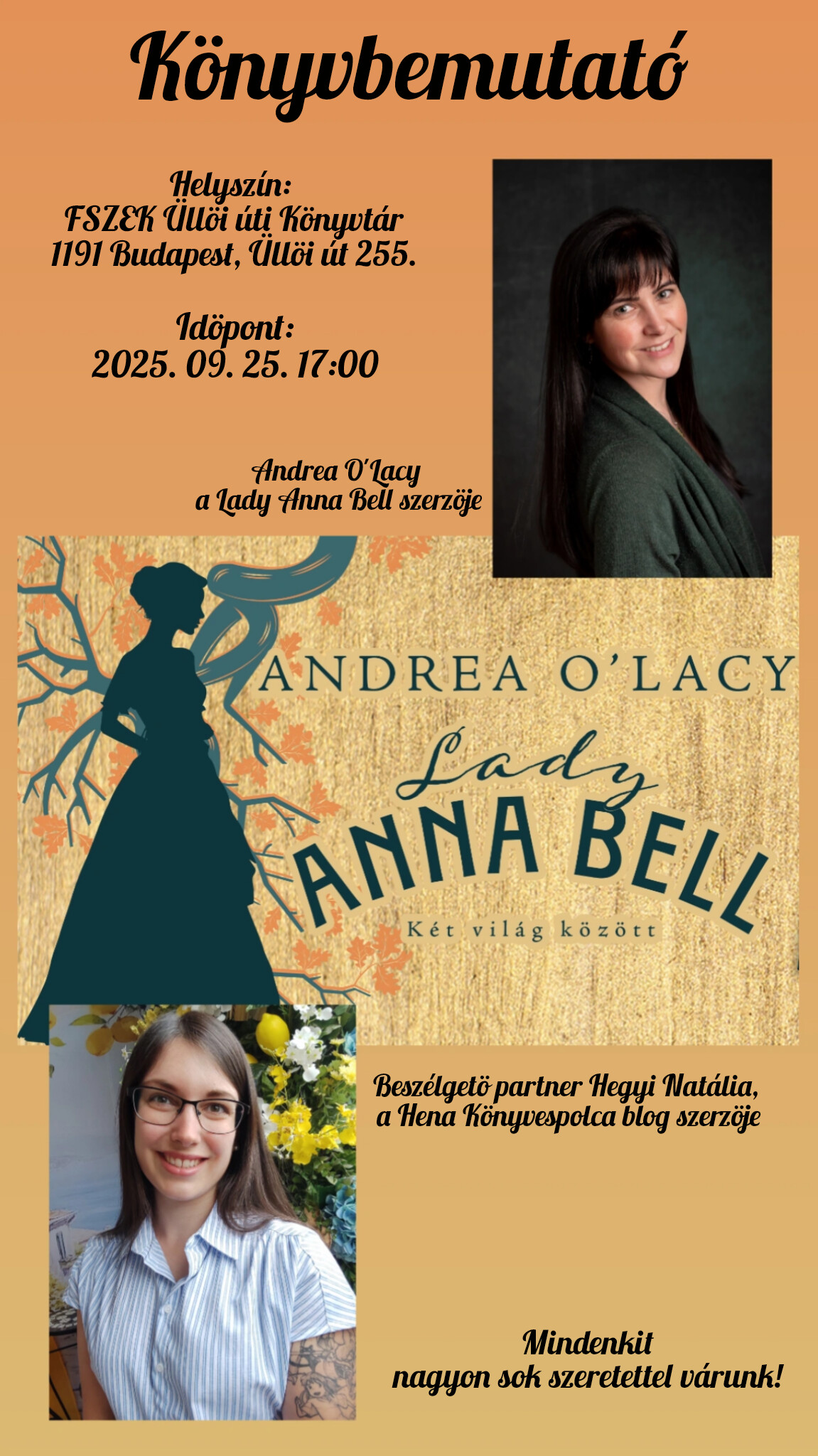 A rendezvény plakátja.