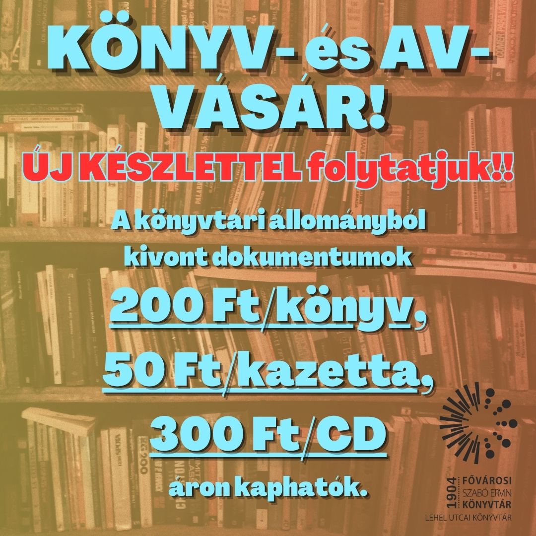 Könyvvásár - plakát