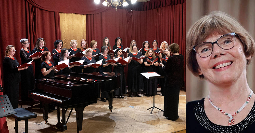 A Musica Nostra Kórus és dr. Mindszenty Zsuzsánna
