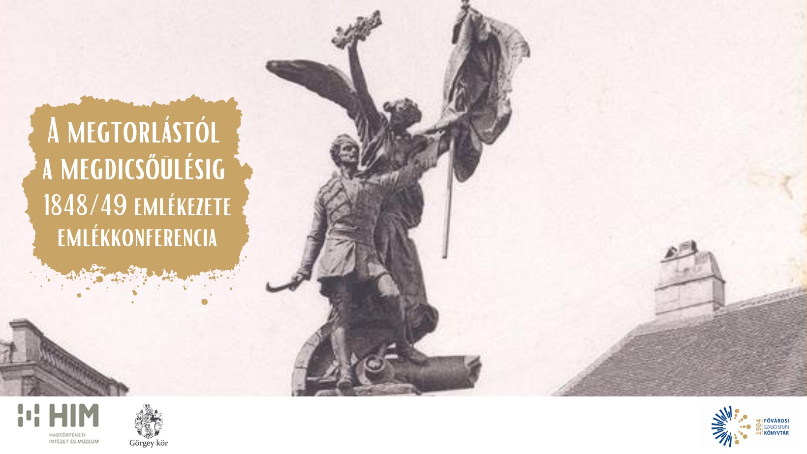 Budavárat elfoglaló honvédeknek emléket állító szobor