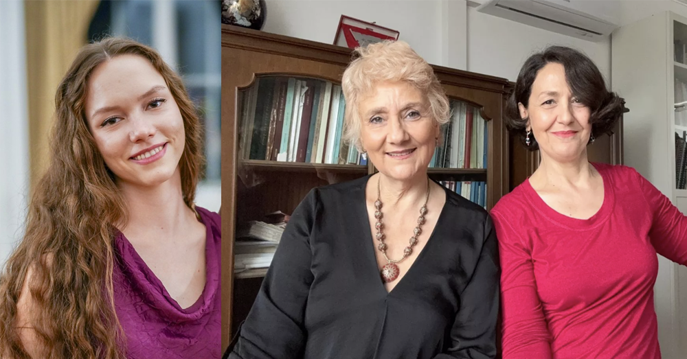 Rita Charbonnier, Beatrice Santini és Szücs Liliana Jázmin