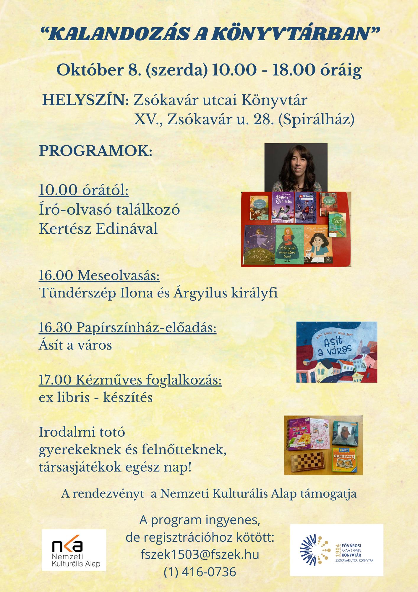 A rendezvény plakátja.