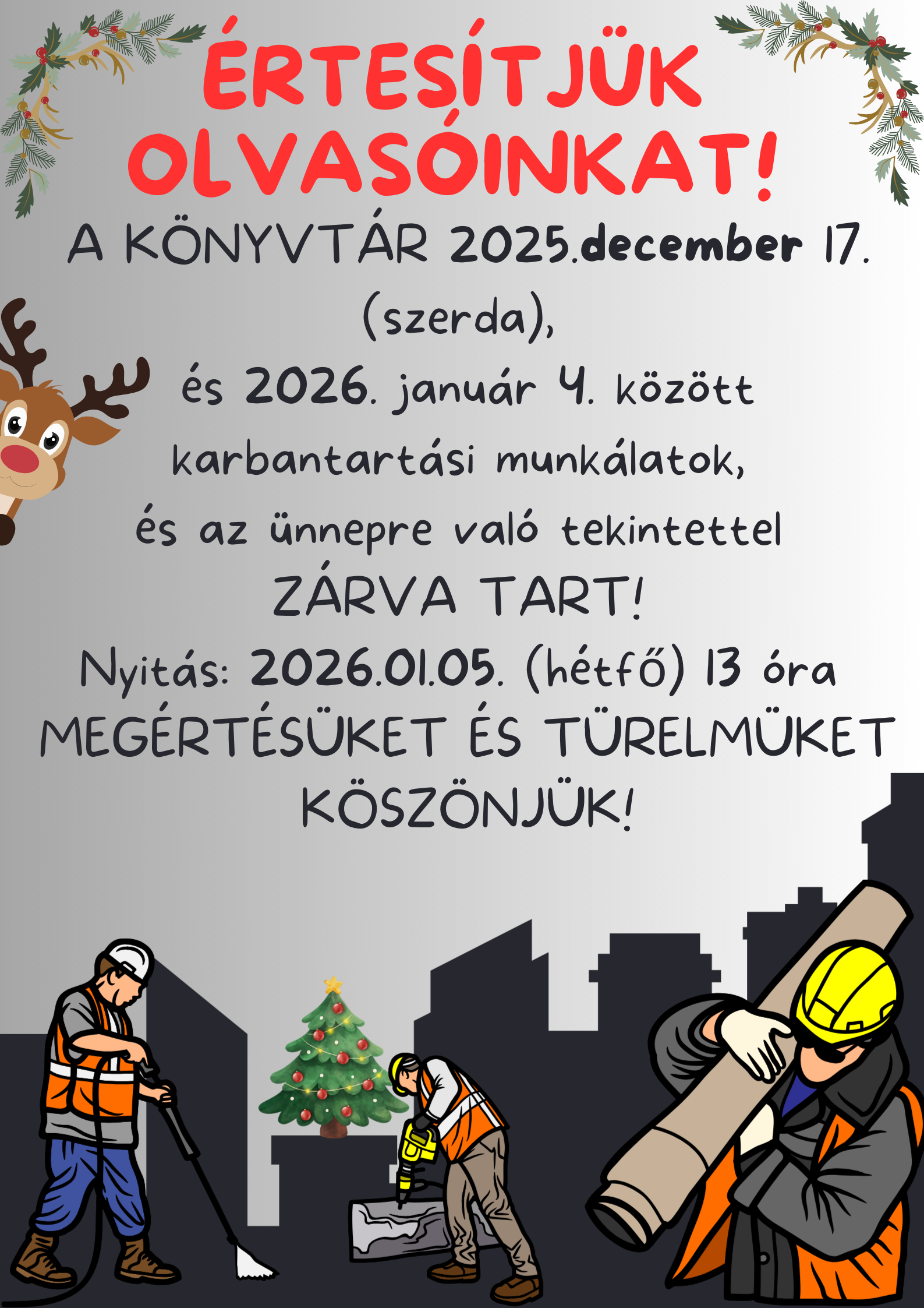 építőmunkások dolgoznak a rajzon