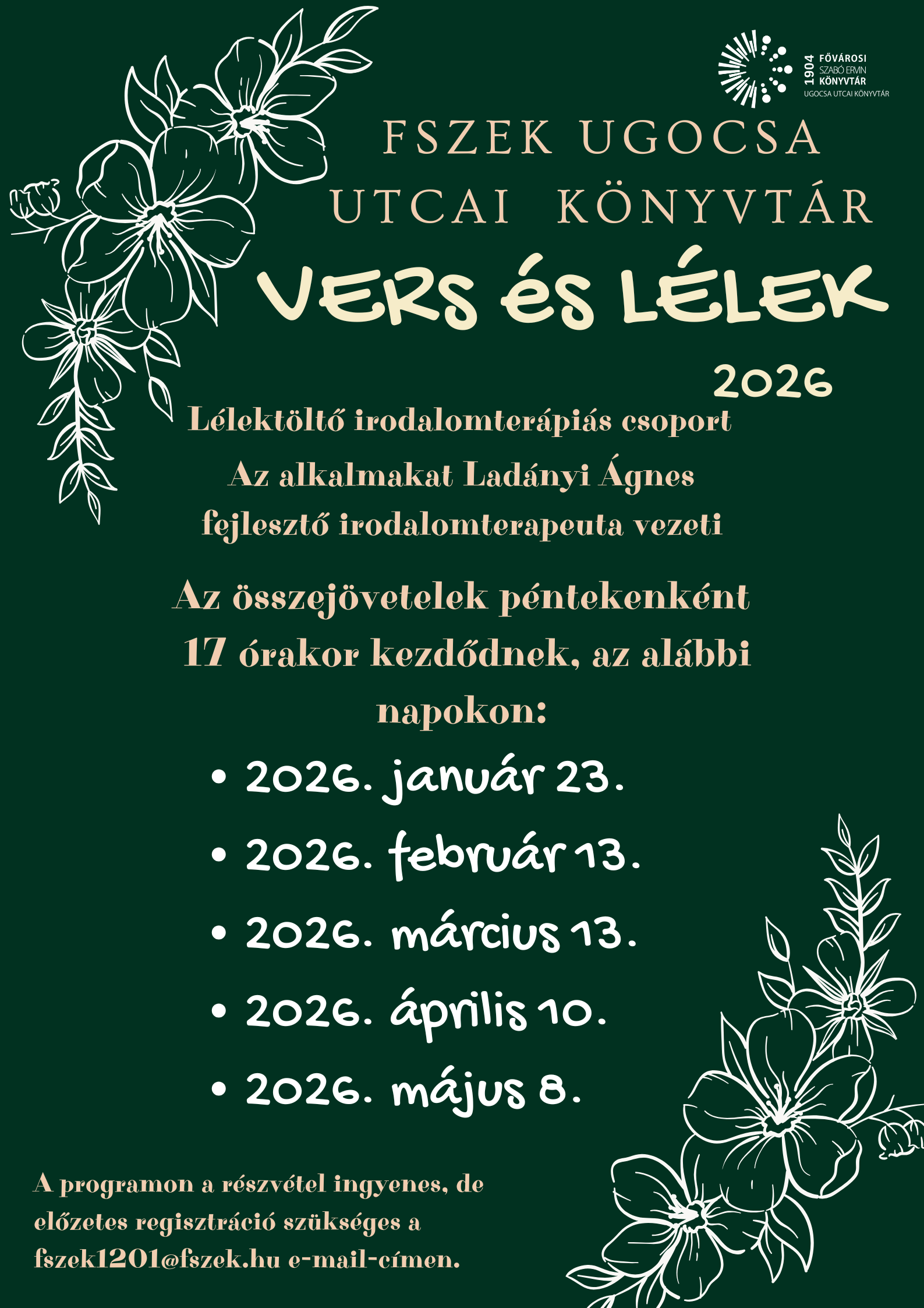 a program plakátja a cikkben szereplő információkkal