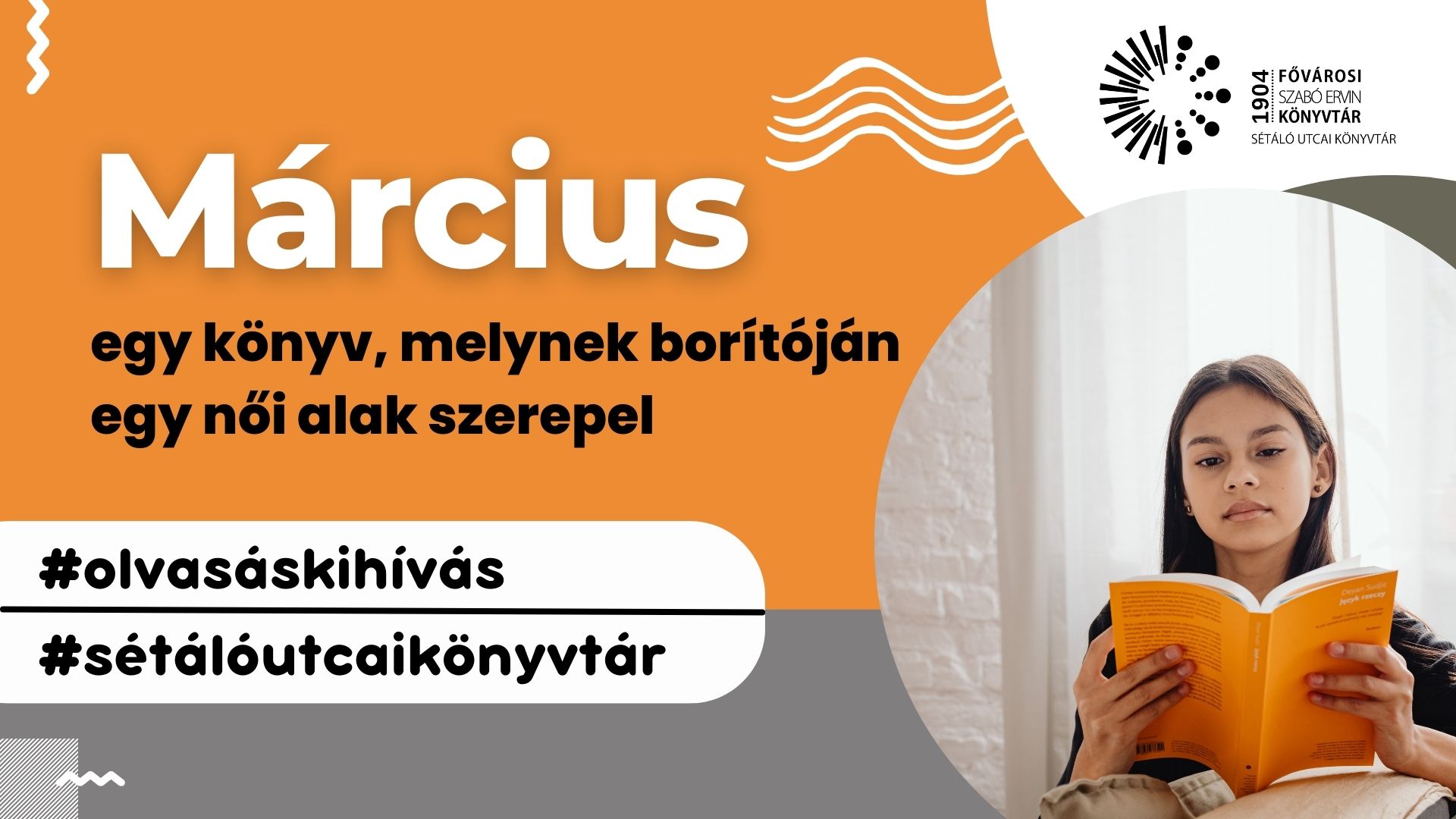 Plakát:Márciusi hónap könyves kihívása