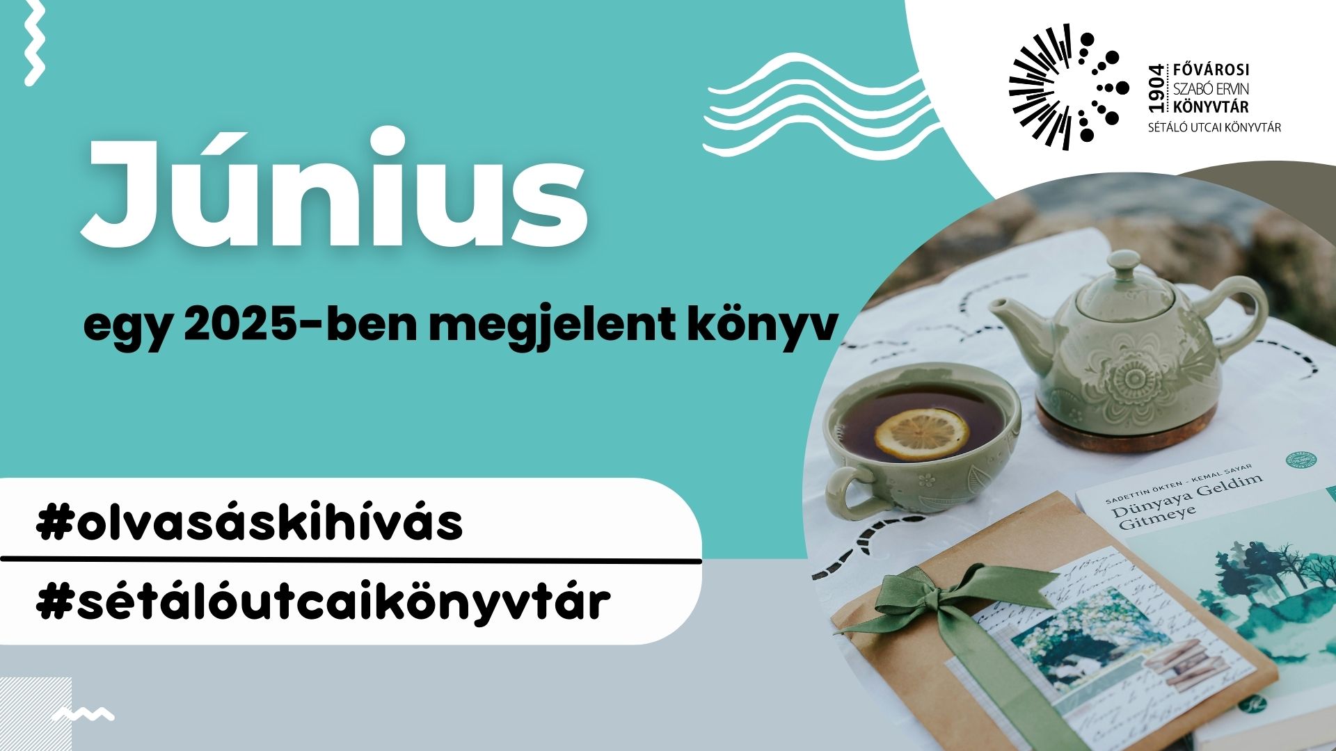 Plakát:Június hónap könyves kihívása
