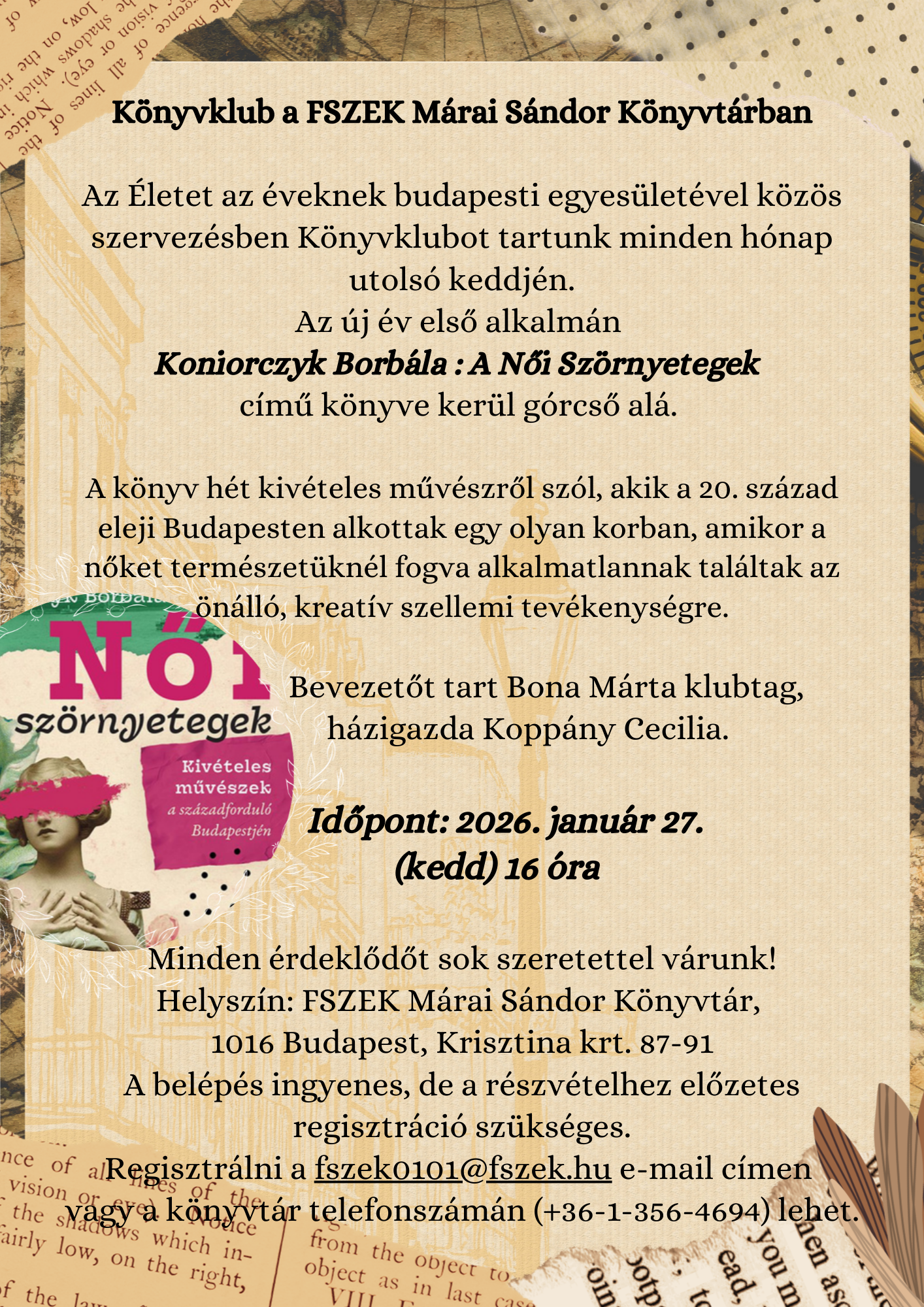 plakát szövegtépésekkel