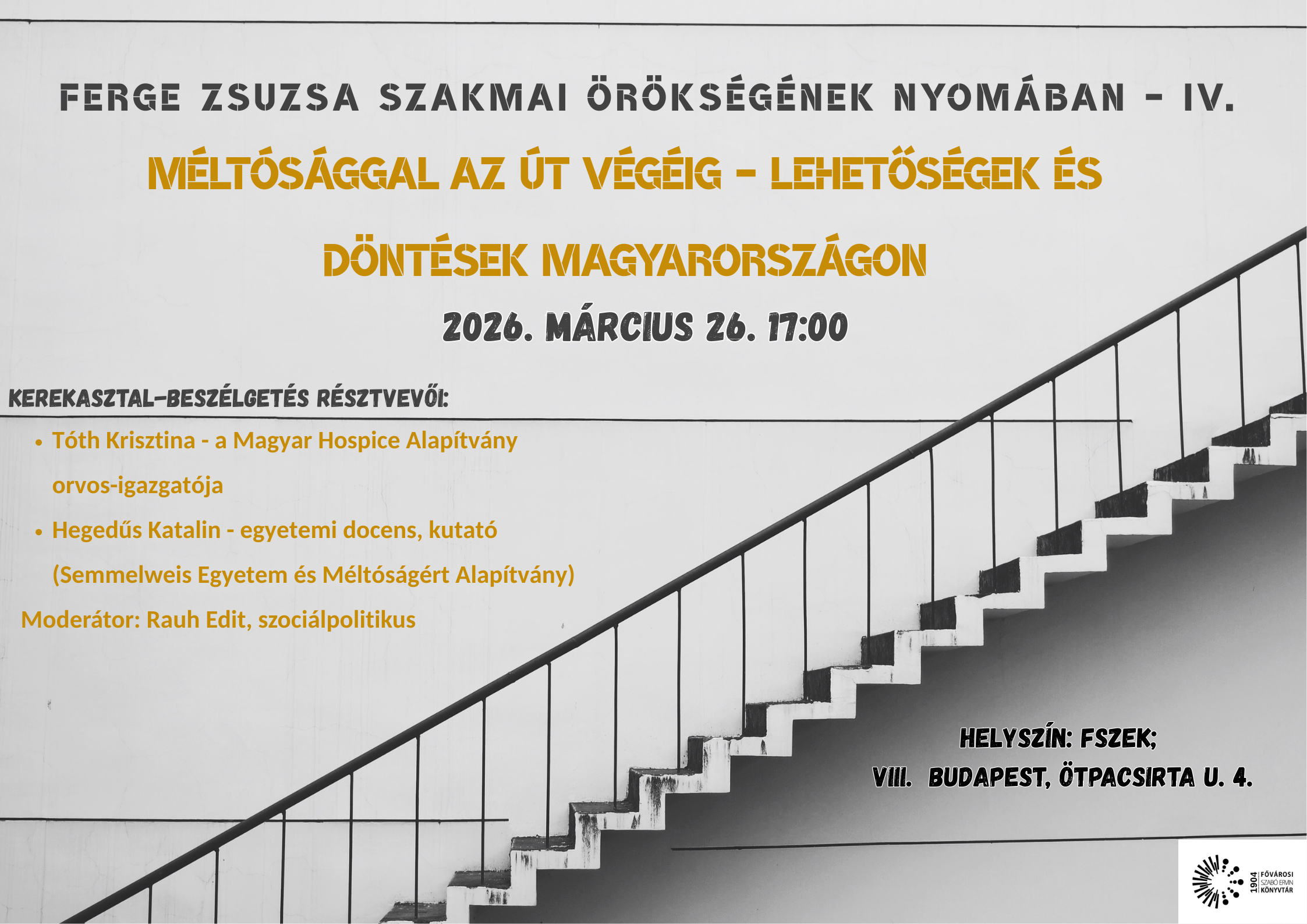 Az esemény plakátja 