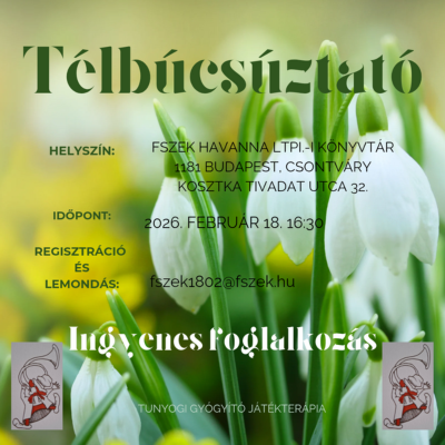 Hóvirágok fotója a plakáton