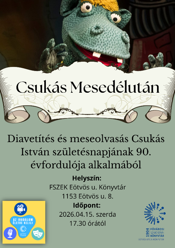 Plakát - Süsü, a sárkány bábu