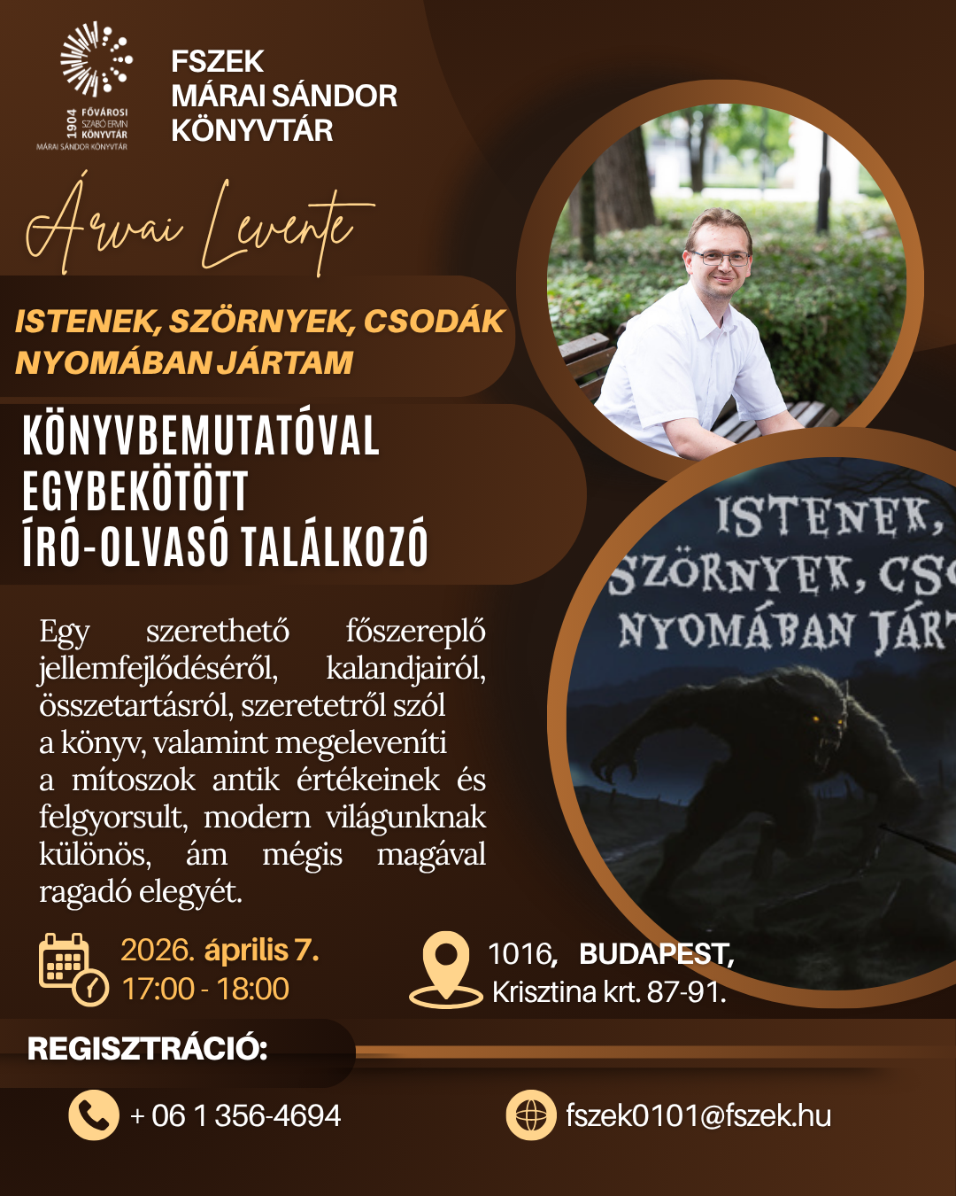 a szerző fotója a plakáton