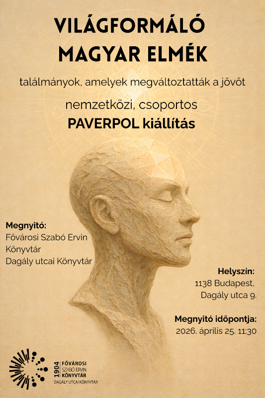 Kiállítás plakát - Női mellszobor
