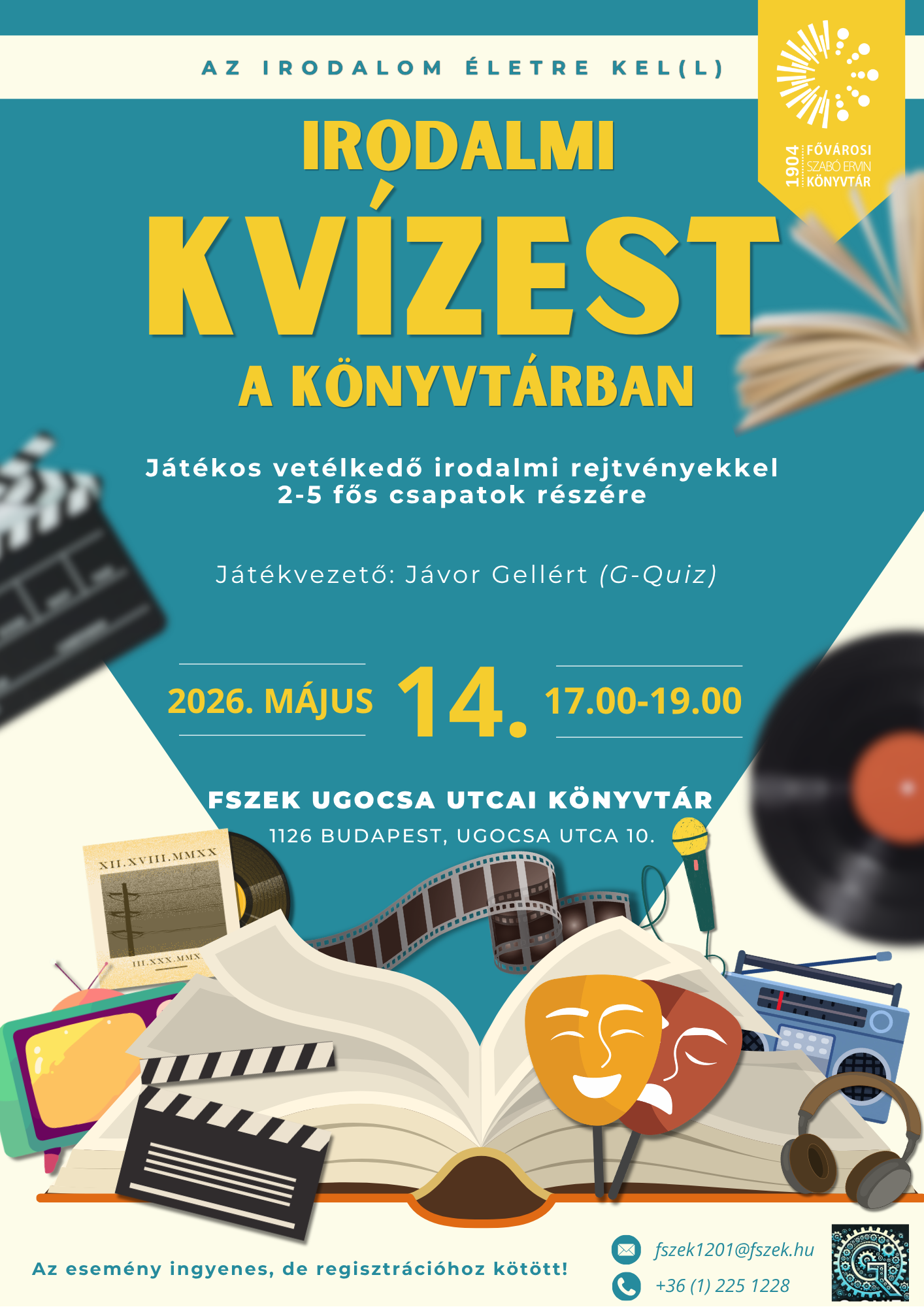 a program plakátja a cikkben szereplő információkkal