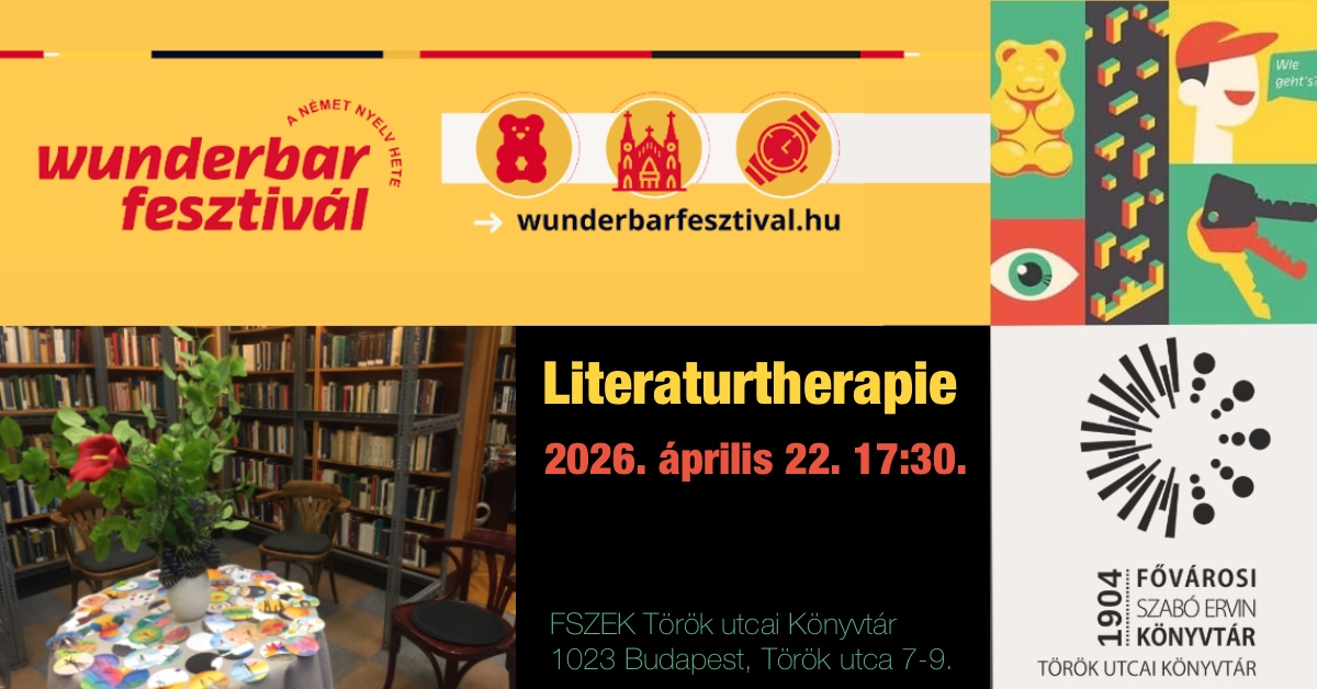 Irodalomterápiás csoportfoglalkozás Arhip Márta vezetésével NÉMET NYELVEN