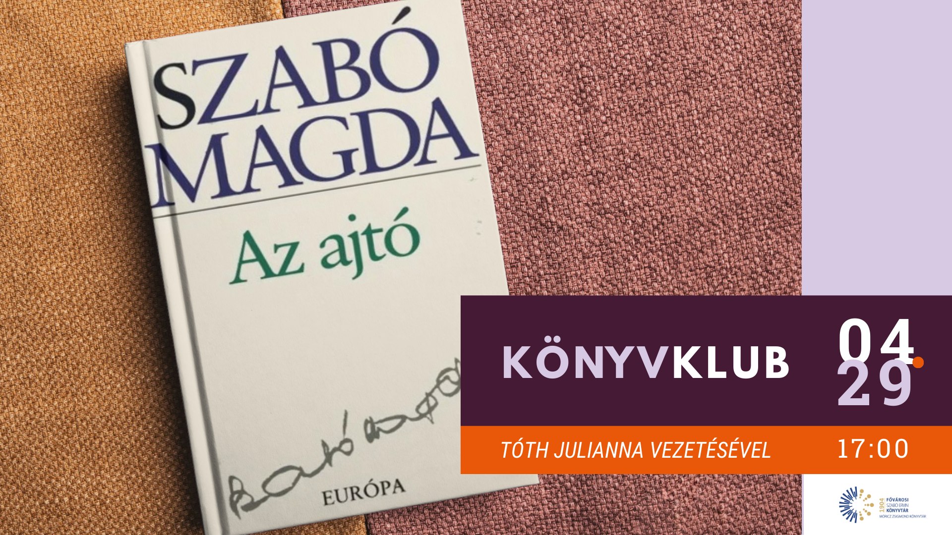 A program plakátja