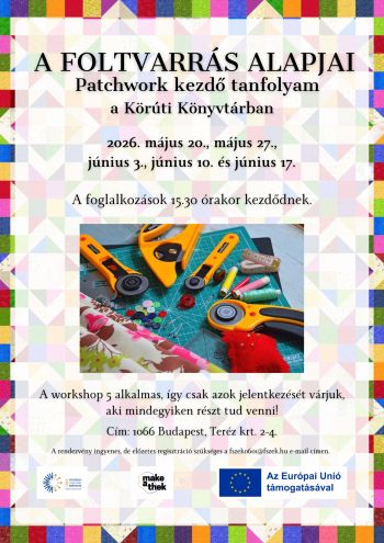 Foltvarrás eszközienek fotója a plakáton
