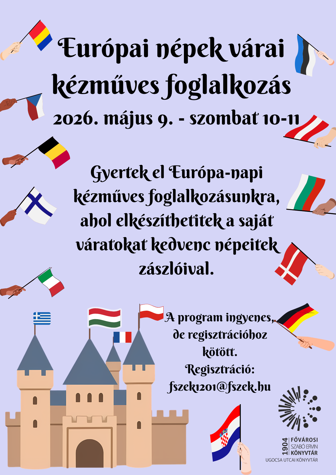 nemzetek zászlóinak rajz a plakáton