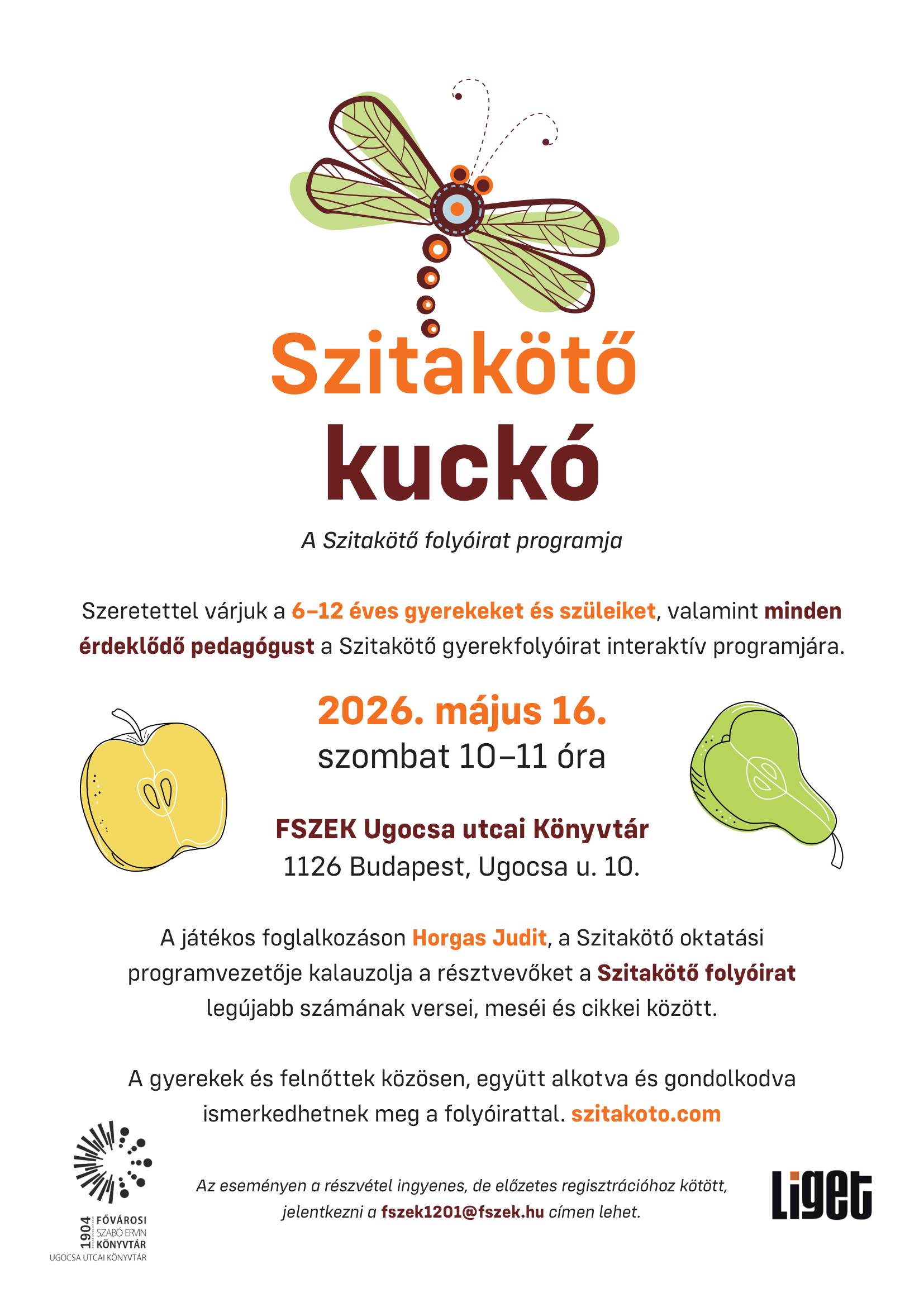 a program plakátja a cikkben szereplő információkkal