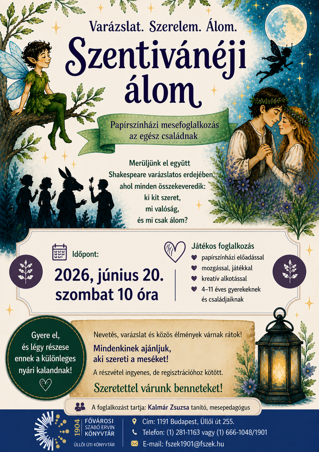 A Szentivánéji álom tündérei