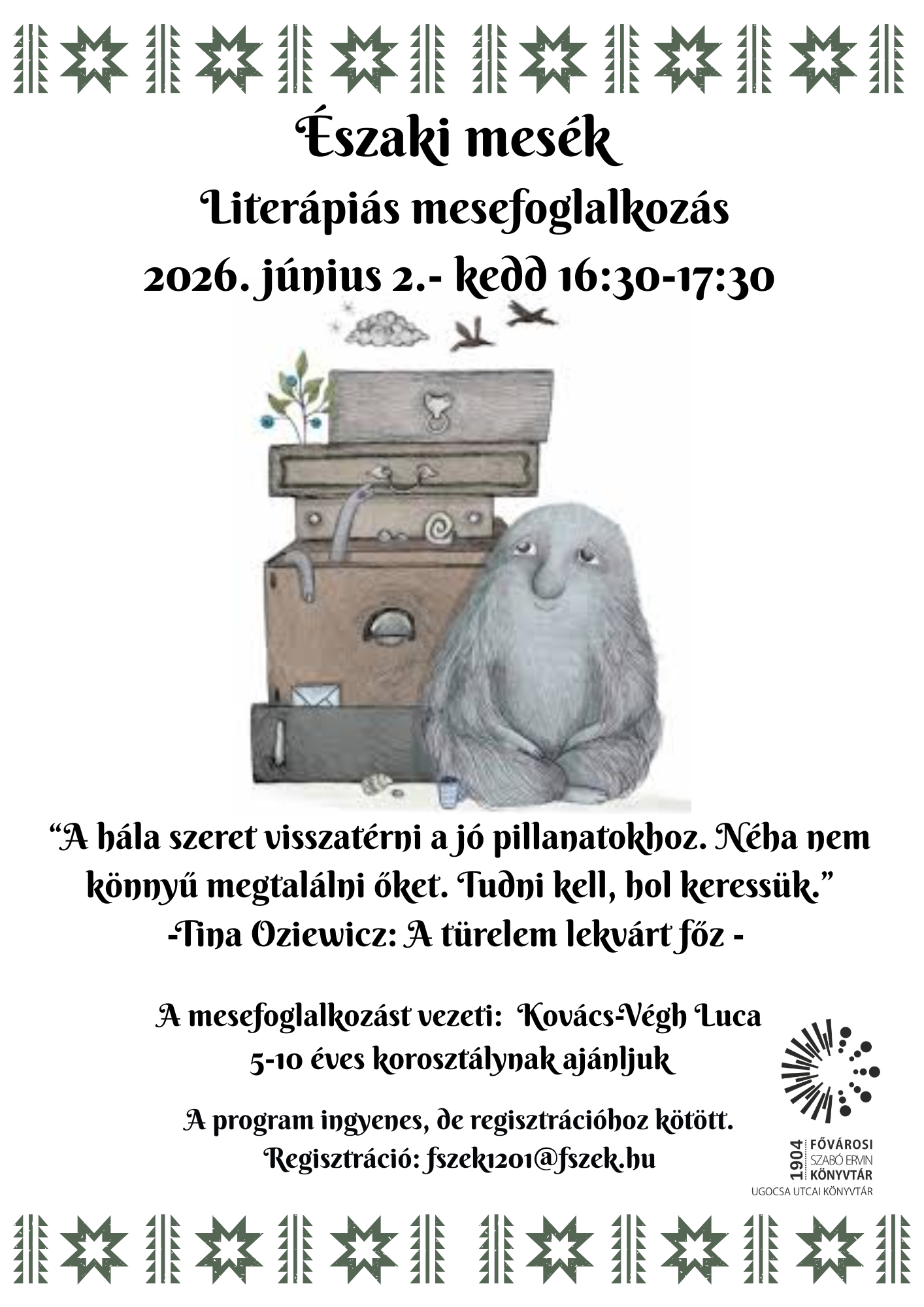 a program plakátja a cikkben szereplő információkkal