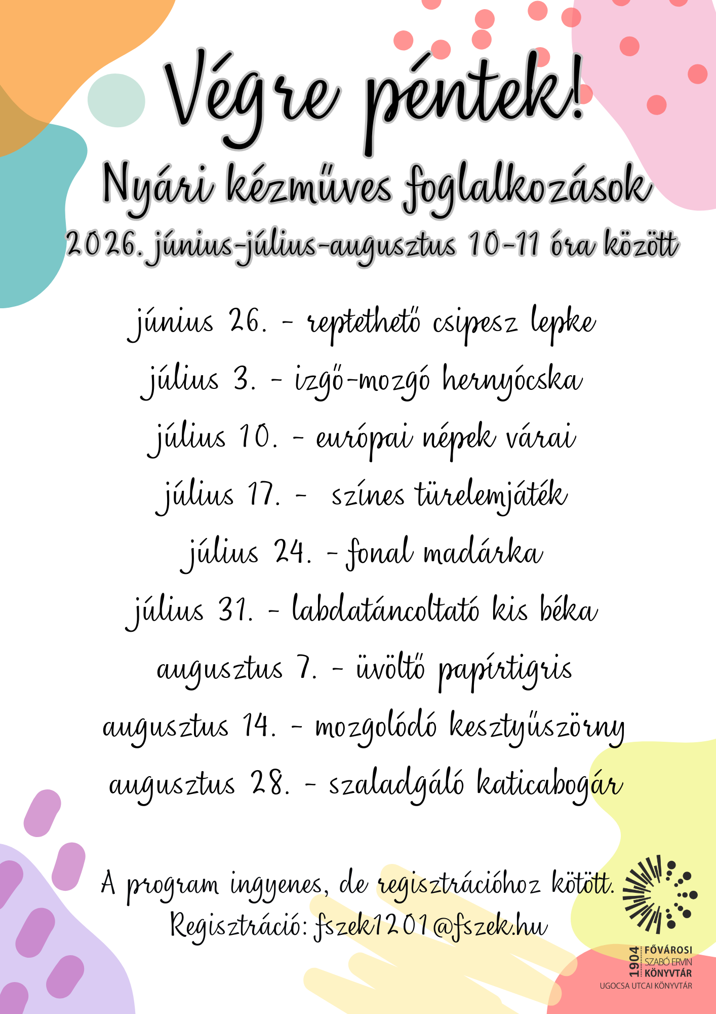 a program plakátja a cikkben szereplő információkkal