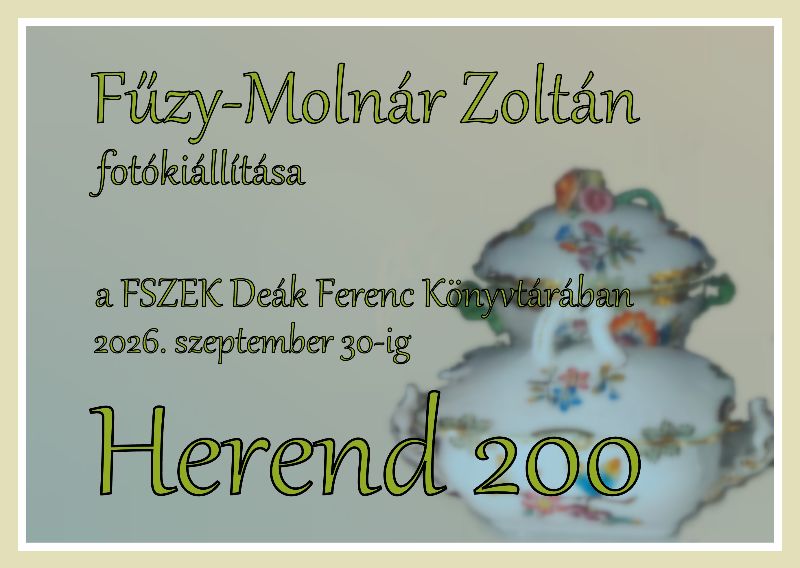 Plakát - Herendi porcelánedény