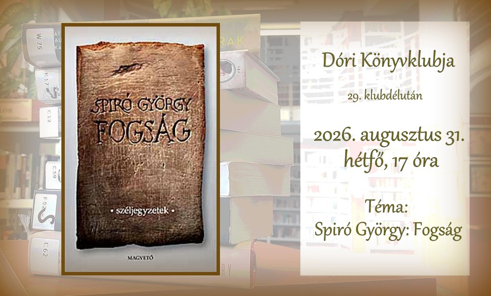 Egy kupac könyv az asztalon és Spiró György: Fogság c. könyv borítója