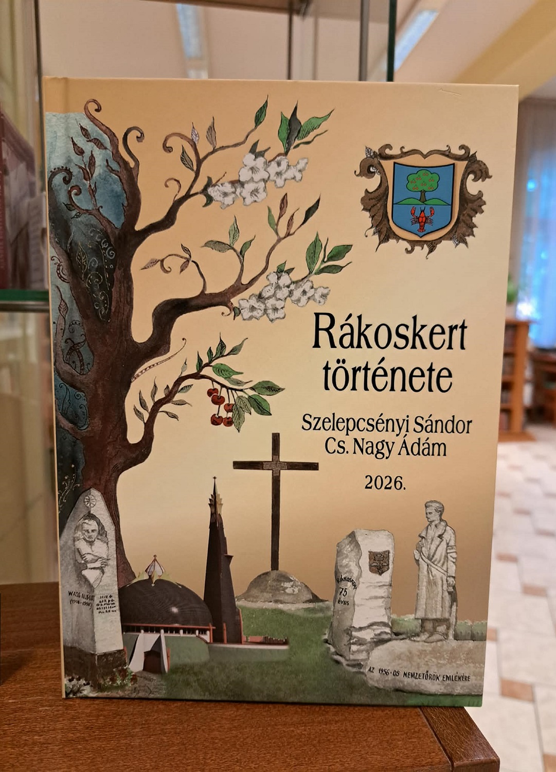 a bemutatásra kerülő könyv borítója