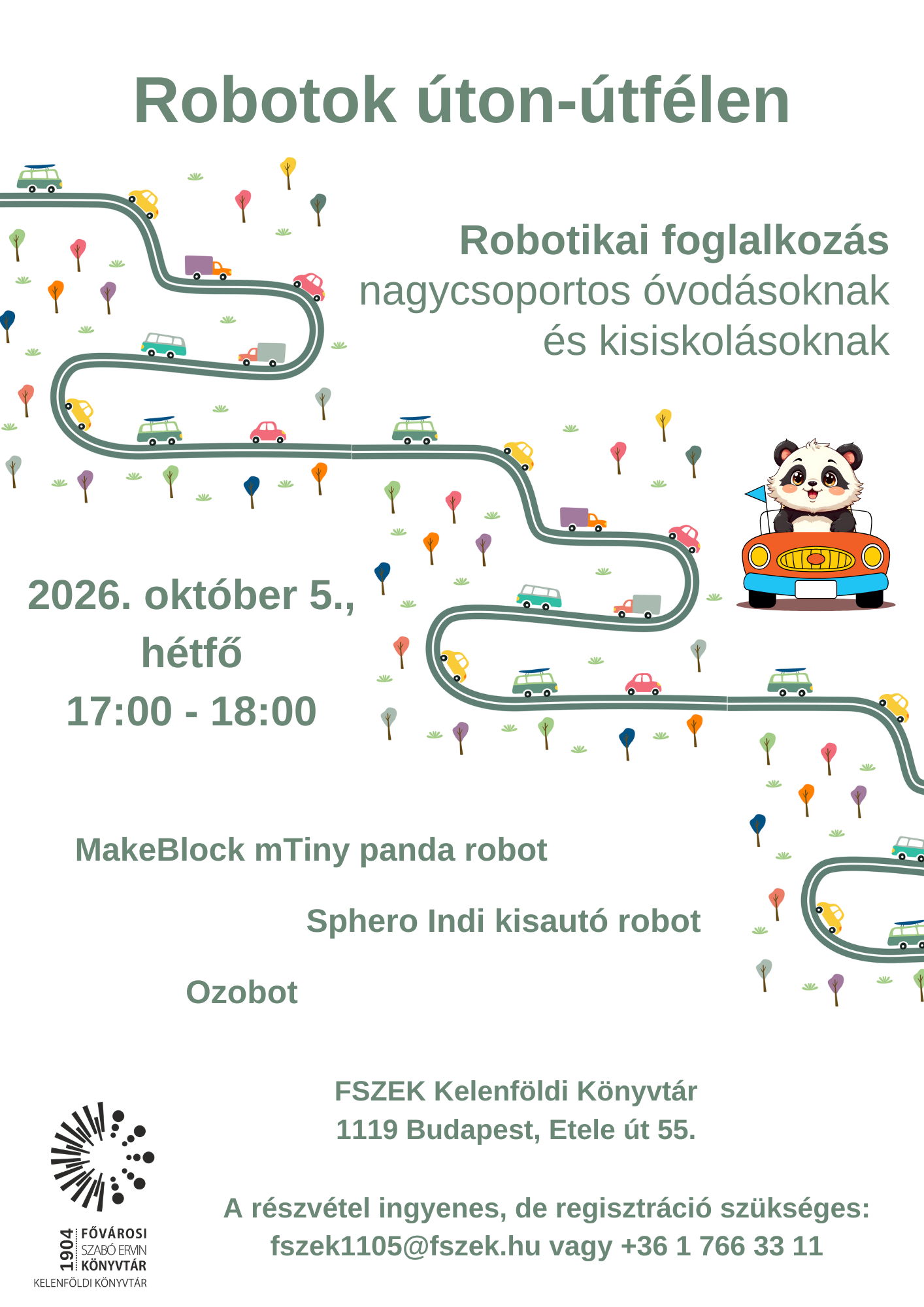 kisautók úton