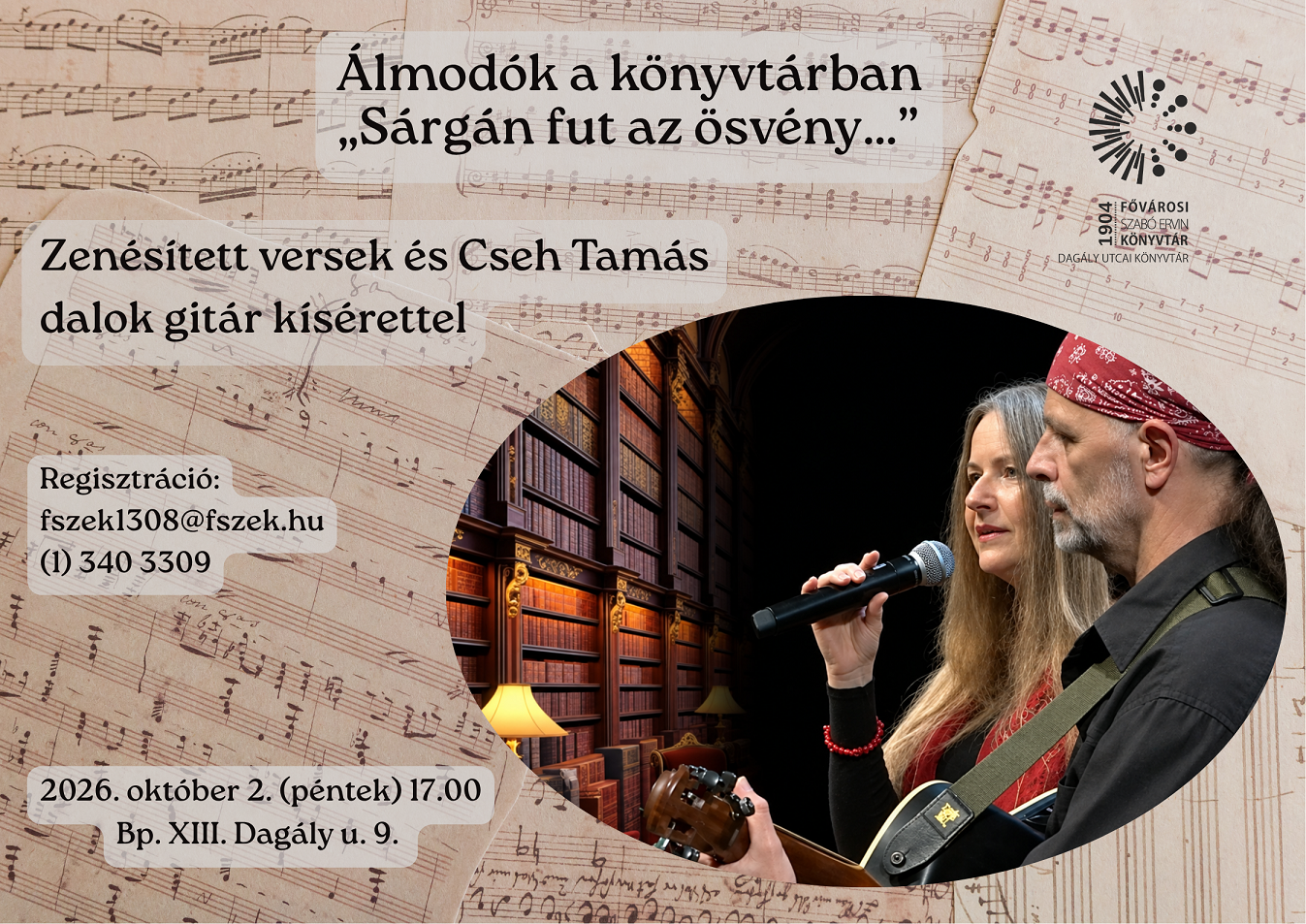 Álmodók Együttes - kottalapok