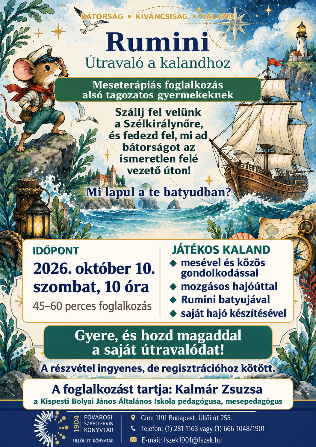 Rumini és a Szélkirálynő nevű hajója