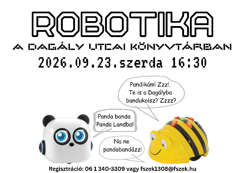 Plakát - mTiny Panda és Bee Bot beszélget