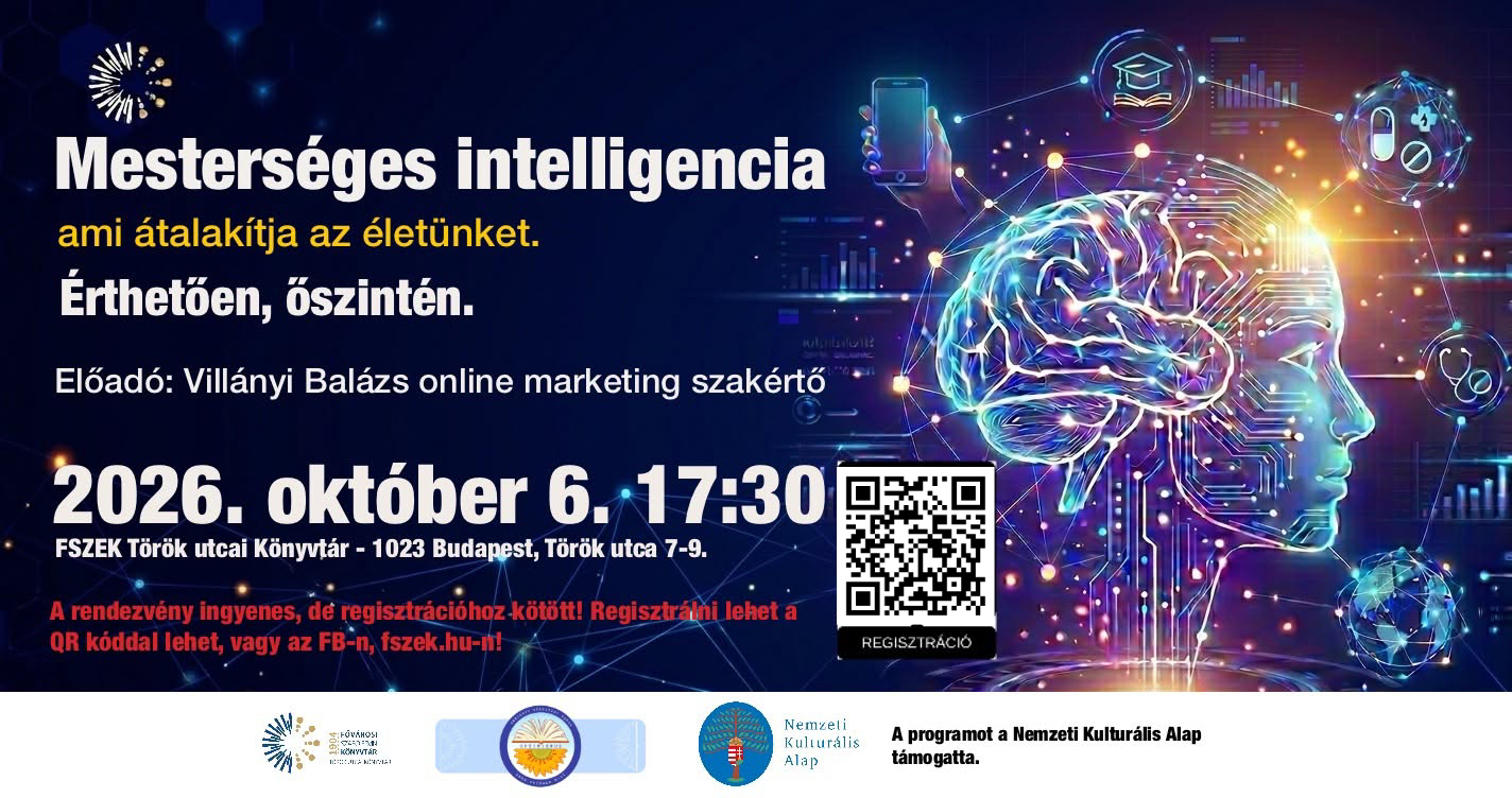 Mesterséges intelligencia program plakátja