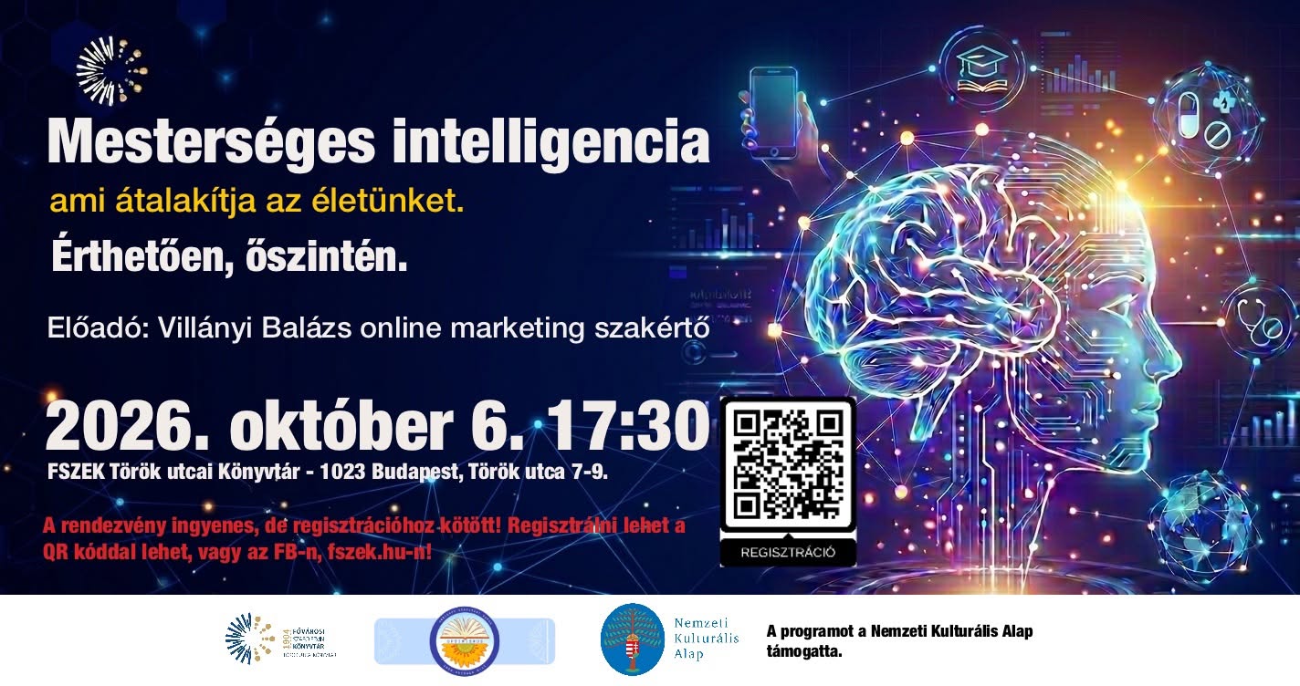 Mesterséges intelligencia program plakátja