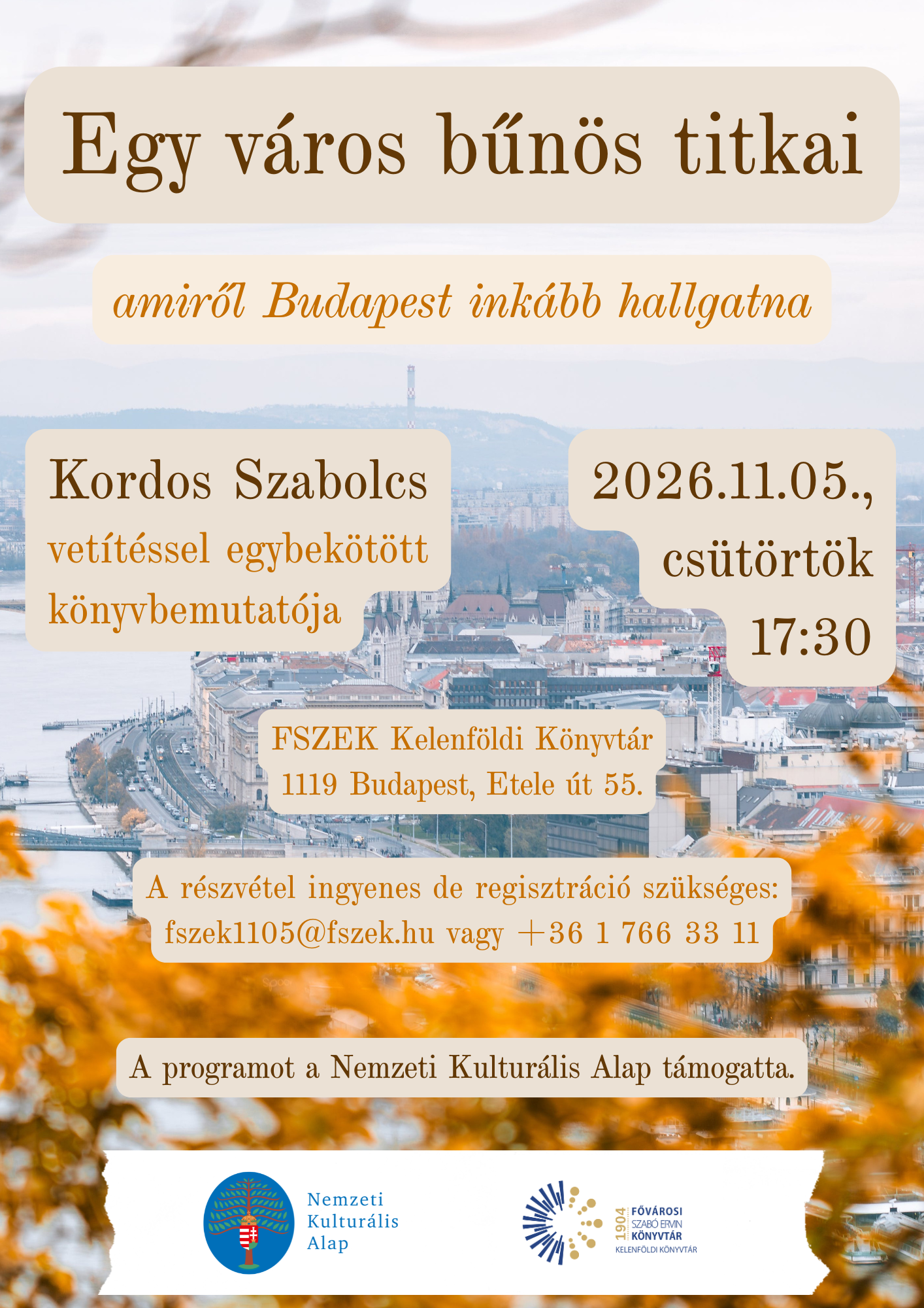 őszi fotó Budapestről