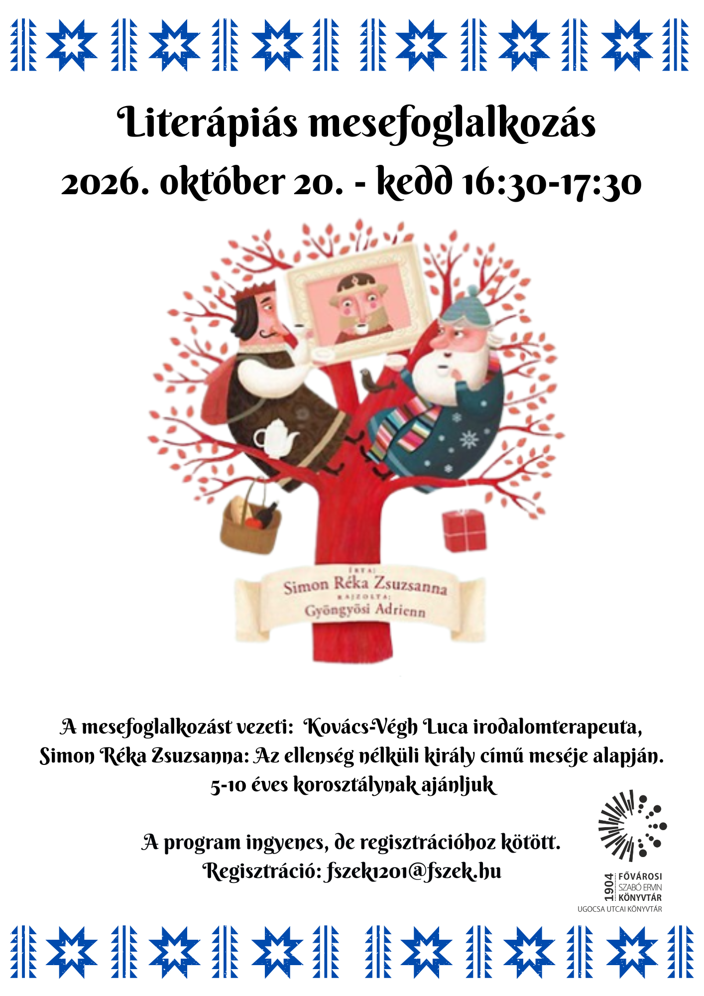 a program plakátja a cikkben szerplő információkkal