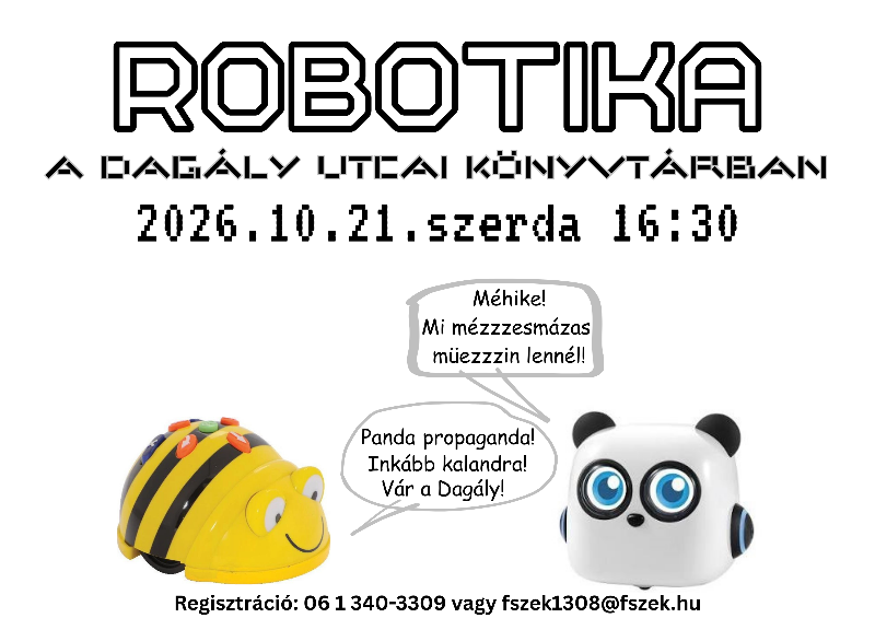 Plakát - mTiny Panda és Bee Bot beszélget