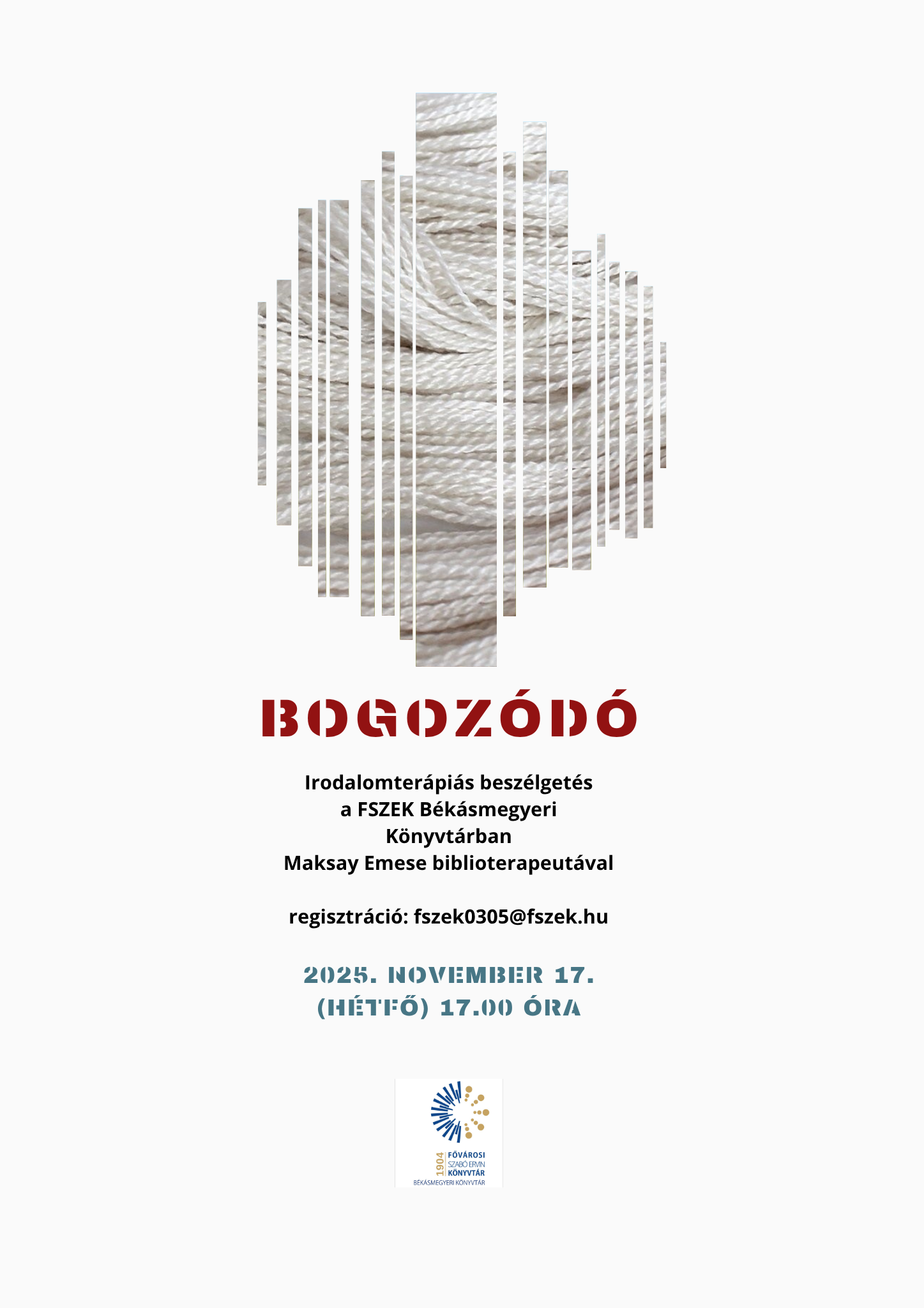 Kép az irodalom terápiás foglalkozásról