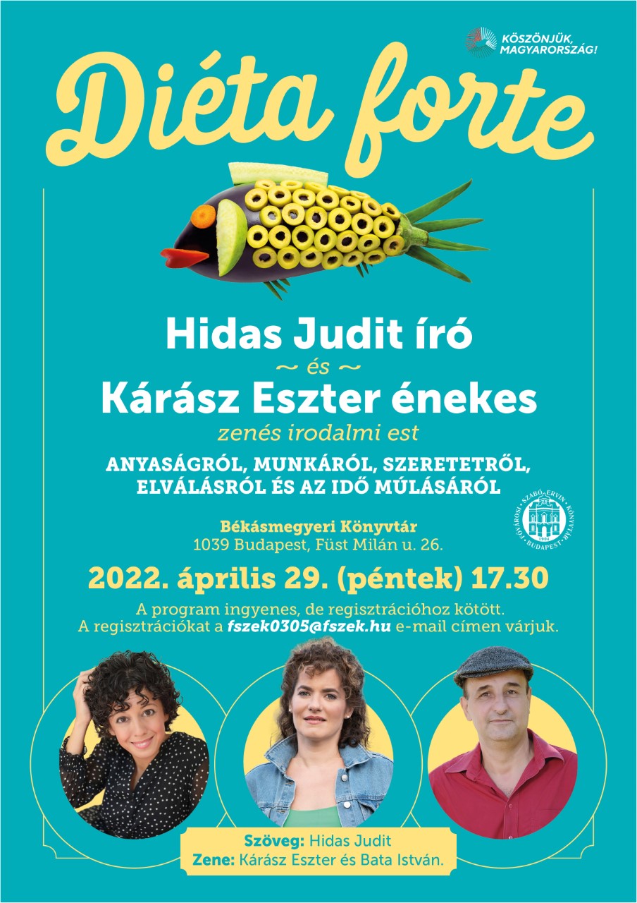 Plakát a Diéta forte című előadásról