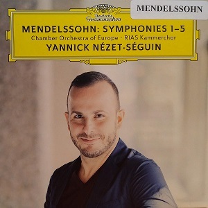 Mendelssohn Symphonies 1-5 Nézet-Séguin CD borítója