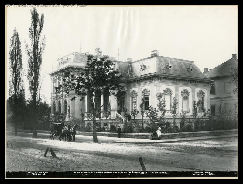 The mansion of Adolf Greiner - then
